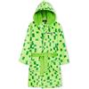 MINECRAFT Accappatoio Bambino Incappucciato Vestaglia in Pile con Tasche Creeper Abbigliamento da Casa Regalo Ragazzo