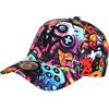 Hip Hop Honour Berretto NY Gaming Graffiti Uomo Donna Streetwear - Taglia unica - Blu
