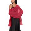 Vickorpen Shawl Sciarpa Donna | Morbida sciarpa in chiffon, scialle per abiti da sera, sciarpa da sposa leggera, copertura formale per damigelle d'onore