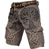 RUMAOZIA Pantaloni vichinghi, pantaloncini corti da uomo, con stampa 3D, mitologia nordica, alla moda, estivi, da viaggio, da spiaggia, per attività all'aria aperta, tattici, stile retrò, con tasche