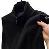 MuchLuckystar Gilet da uomo in morbido pile double-face con colletto strutturato progettato per attività all'aperto e comfort quotidiano
