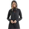 Whyzsjnclg Sciarpa con cappuccio, sciarpa con cappuccio da donna Cappello con lavorato a maglia in misto lana calda e morbida Elegante scialle invernale all'uncinetto