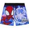 Get Trend Marvel Spiderman - Costume da bagno per ragazzi, pantaloncini con fodera in rete, costume da bagno UPF 50, costume da bagno da spiaggia e piscina, 3-8 anni