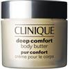 Clinique Deep Comfort Body Butter Crema Corpo Idratazione Intensa 200ml