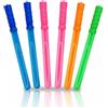 alldoro 60628 Bubble Sword Set da 6 pezzi, ogni bacchetta 120ml di soluzione per bolle, circa 37 cm, bambini da 36 mesi e adulti