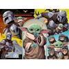 Ravensburger - Puzzle 100 Pezzi XXL: The Mandalorian & Grogu, Puzzle Bambini 6 Anni, 49 x 36 cm, Regalo Bambina 6 Anni E Bambino