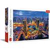 Trefl, Puzzle, Luci di Dubai, 2000 Elementi, qualità premium, per adulti e Bambini dai 12 anni