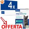Virbac Cat Prevexto - Offerta [PREZZO A CONFEZIONE] Quantità minima 4 - Confezione Da 1 Collare