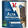 V33 Smalto per Legno Alta Protezione Verde 0,5L