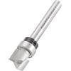 Trend Fresa Profilatrice Guidata con Cuscinetto 12,7 mm Gambo 1/4 | Fresa profilatrice guidata con cuscinetto e punte in carburo di tungsteno; taglio 9,5 mm, bordi precisi. 46/91X1/4TC