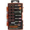 BLACK+DECKER BLACK & DECKER Juego de 42 piezas para la herramienta rotativa per chi cerca qualità e praticità, per uso pratico e risultati affidabili