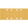 Bosch Professional Bosch 10x Set di carta abrasiva EXPERT C470 con 8 fori | per Vernice su legno, Legno duro, Ø 93x230 mm, Grano 3x 60, 4x 80, 3x 120, Professional Accessorio Levigatrice orbitale
