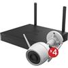 Ezviz EZVCSBW3844 6941545636795 EZVIZ CS-BW3844 - SMART HOME SECURITY KIT 1 NVR X5S 8C