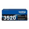 Brother TN-3520 4977766755672 Brother TN-3520 nero toner