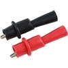 Ddujbtp Set di cavi di prova per multimetro elettrico con clip a coccodrillo, sonde di prova, professionali, 1000 V, 10 A, 20 A