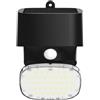 Lumisky Faretto solare potente LED 2000LM bianco BRILOCK con sensore di movimento H15cm