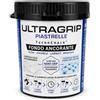 TecnoChalk ULTRAGRIP Primer Aggrappante Piastrelle Vetro Laminati Anodizzati (250 ml) | Fondo Tecnico ad Alta Adesione Universale per Superfici Difficili e Supporti Lisci - Trasparente Pronto all'Uso a Base Acqua