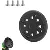 GZRXIOUS Platorello Abrasivi in da 125 mm, 8 fori, per Bosch Pex 270 A/AE, con Viti | per Levigatrice Orbitale, Compatibili Tampone e Dischi Abrasivi