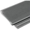 MAKA change your life quality Maka Rete di Ricambio per Zanzariera Avvolgibile Verticale 80x160 cm in Fibra di Vetro Grigia, Riducibile su Misura, Resistente ai Raggi UV, per Finestre, Casa e Ufficio