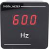 Telituny Misuratore di Frequenza Digitale, Pannello di Visualizzazione LED da 10-99,9Hz AC 50-500V, ± 1% di Precisione per Pannelli di Controllo Industriale e Armadi Elettrici-dimensioni