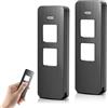 Kiaxffy Telecomando 868 MHz, compatibile con Summer Pearl Twin S10019-00001, trasmettitore per porte estive del garage, 2 canali, per SOMloq2/4018V000 4/4015862001900,2 pezzi