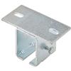 ATTAS Supporto da soffitto per guida scorrevole ATTAS, 57 x 67 mm, supporto per cancello zincato