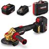 Generico PARKSIDE PERFORMANCE Smerigliatrice Angolare 20V 'PPWSA 20-Li' LIMITED EDITION con Batteria 4Ah e Caricabatterie