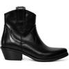 Mad Mind Texano Basso Donna in Pelle Nera