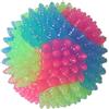 Generic Palline luminose per cani, con LED lampeggianti, per cuccioli, morbide | colorate, luminose, giocattoli interattivi con alto rimbalzo, per gatti di taglia piccola, media e grande