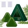 Generico Nature Triangle Shampoo Bar, Cura Delicata & Nutriente, Controllo dell'Olio per Capelli con Pulizia Profonda, Calma & Rinforza i Capelli per Donne e Uomini (2pcs)