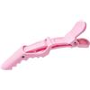 Hrlace 6 fermagli per capelli da parrucchiere, a coccodrillo, per acconciature e tagli, per capelli spessi e sottili, rosa