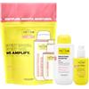 ALFAPARF MILANO YELLOW PROFESSIONAL Kit Disciplinante per Capelli Indisciplinati - Smoothing Shampoo 500ml, 10-in-1 Serum 150ml