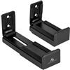 StarTech Supporto a parete regolabile per soundbar - Modello MC-932 - Capacità massima di carico: 15 kg - Colore: nero