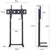 StarTech Supporto mobile per TV - Modello FFRF-U-700 - Per schermi da 81 a 165 cm - Standard VESA 800 × 500 mm - Montaggio fisso - Massimo 40 kg - Metallo - Nero