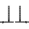 StarTech Supporto universale per altoparlanti - Modello FFRF-Y360A-V2 - Supporto da parete - Per soundbar - Standard VESA 800x500 - Peso massimo supportato: 10 kg - Montaggio fisso - Compatibile con televisori da 102-203 cm