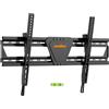 StarTech Supporto a muro per televisore - Supporto fisso - Per televisori da 76 a 191 cm - Standard VESA 600x400 - Massimo 40 kg - Distanza dal muro: 20 mm - Livella integrata