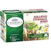 L'Angelica, Tisana Sollievo Stomaco Active, Tisana Funzionale Contro i Bruciori Gastrici, Con Liquirizia e Camomilla, 1 Confezione da 18 Filtri