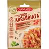 Cannamela, Ricette Facili, Preparato per Sugo all'Arrabbiata, con Peperoncino, Aglio, Prezzemolo e Pepe Nero, Senza Glutine, Pronto in 10 Minuti, Busta da 5-6 Porzioni