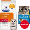 HILL'S Prescription Diet Feline c/d Multicare Urinary Stress 8 kg + lettiera per gatti 6 kg GRATIS