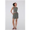 Tezenis Shorts Effetto Crepe Con Coulisse Donna Verde
