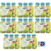 Felce Azzurra 48x Valfrutta Succhi di Frutta Pera bevanda analcolica rinfrescante,Pera 100% italiana,bottiglia di vetro da 125ml + 1 Busta di Talco Felce Azzurra in omaggio da 100g