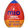 MiO Energy Tropical Fusion - Potenziatore di acqua liquida aromatizzata naturalmente, 1 conteggio, 47,9 ml