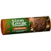 Generico Gran Cereale Cioccolato con Cioccolato Fondente e Nocciole, Biscotti Integrali Croccanti con Cacao, Grano Soffiato Caramellato e Granella di Nocciole, Ideali per Colazione e Pausa 230g