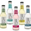 FREELY Soda Set da 4 Ginger Beer, 8 Bitter, 12 Tonic per Cocktail, Mocktail | Pack Degustazione 24 Bottiglie da 200 ml, Zero Zuccheri, Zero Calorie