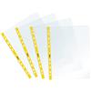 Favorit 94524 25 Buste Forate con Banda Gialla Sprint, 22 X 30 Cm