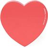Legami - Lovely Notes, Blocchetto Note Adesivo, 7x7,2 cm, 100 Foglietti Adesivi Removibili e Riposizionabili, Carta 90 g/m², a Forma di Cuore, per Appunti, Memo, Liste e To Do