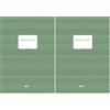 EDI PRO Edipro - E2666 - Registro due colonne 96 pagine A5 Verde