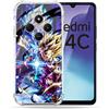 Cokitec Custodia rinforzata per Xiaomi Redmi 14C 4G Manga Dragon Ball Sangohan Duo