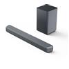 PHILIPS TAB5601 2.1 Soundbar con subwoofer wireless, uscita max 290W, Dolby Digital Plus, DTS Virtual:X, Audio Intellisound IA, Bluetooth LE 5.4, HDMI ARC, ingresso ottico e USB - Gun Metal