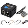 Waveshare Luck-fox PicoKVM Lightweight IP KVM Remote Management Tool, Supports 1920 × 1080@60fps HDMI Video Input and HID Signal Output for Device Control